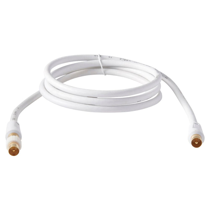 Coaxial (Female) to Coaxial (Male) 9.5mm Cable Gold Pin 1.5m