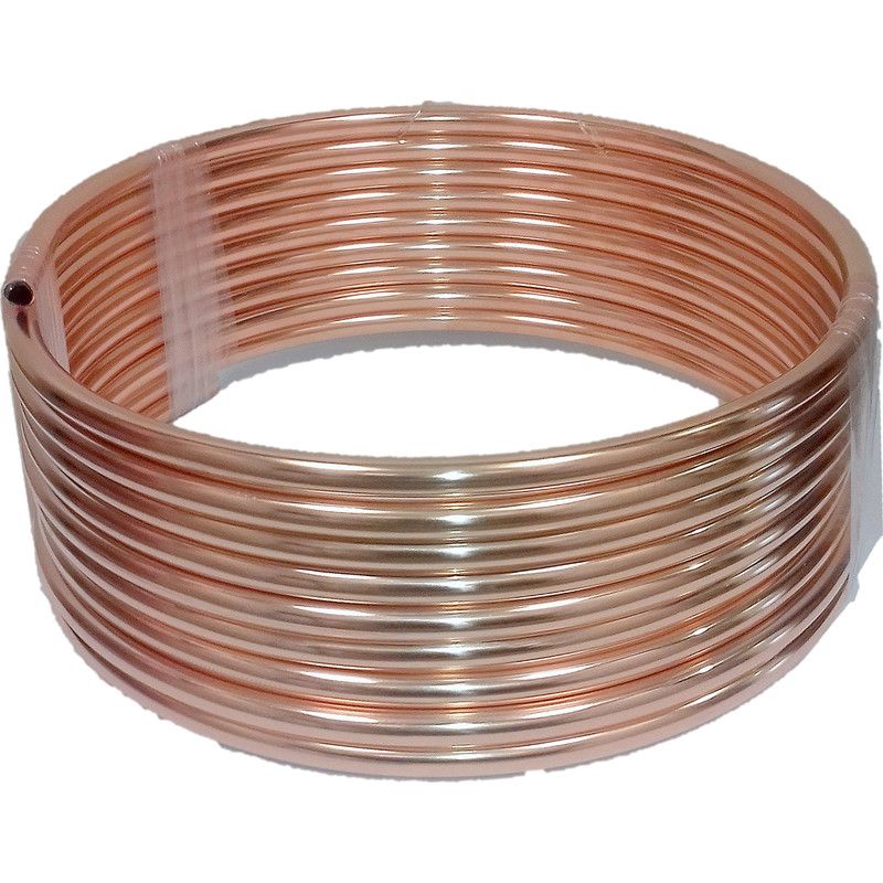 「ユー」 Rura miedziana w zwoju Silmet 12 mm x 25 m — Screwfix EU