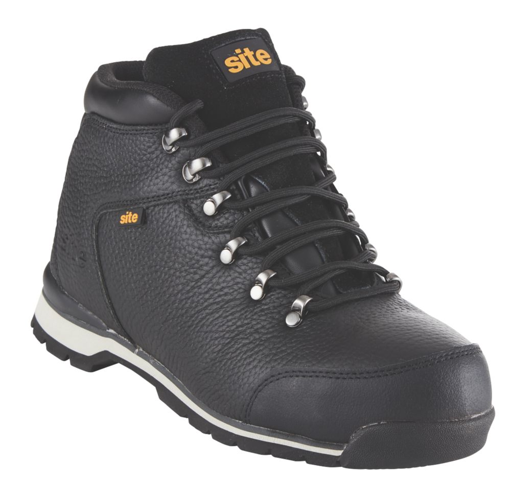 Site Meteorite Safety Boots Black Size 41 — Screwfix EU