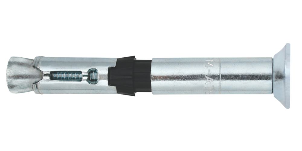 Anclajes de expansión de alta resistencia Friulsider ATS-EVO SK de zincado brillante, 18 mm x 125 mm, M12, pack de 20
