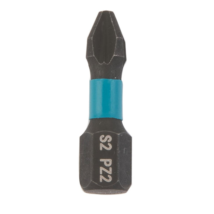 Erbauer, puntas para destornillador de impacto PZ2 con vástago hexagonal de 6,35 mm y 25 mm, pack de 30