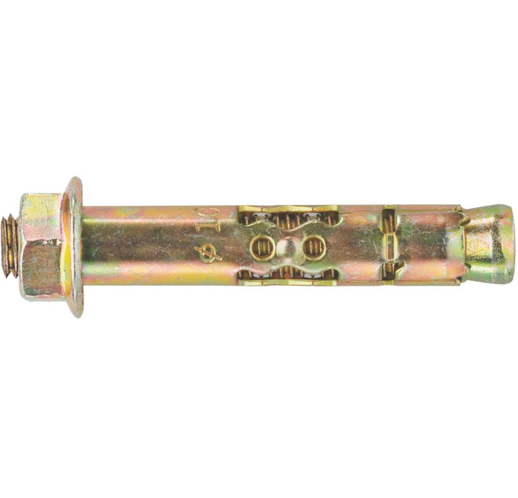 Kotwy tulejowe Rawlplug Rawlok z powłoką cynkową pasywowaną na żółto 12 x 130 mm M10 10 szt.