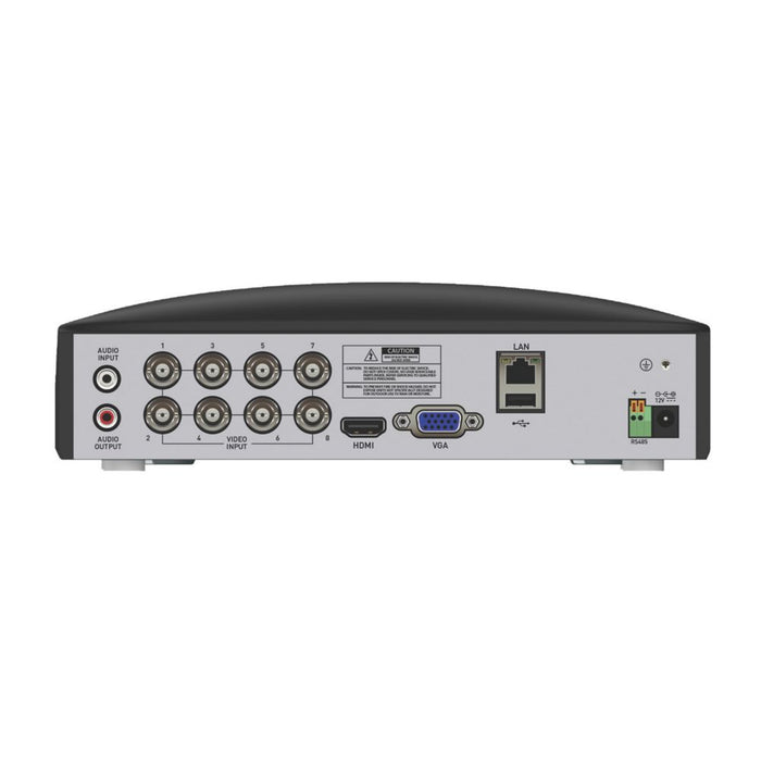 Rejestrator DVR 1080p Swann Enforcer SWDVK-846806MQB-EU 8 kanałowy z dyskiem twardym 1 TB i 6 kamer do użytku w pomieszczeniach i na zewnątrz zestaw do monitoringu wizyjnego