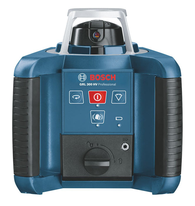Bosch GRL300HV Red Self-Levelling Rotary Laser Level With Receiver