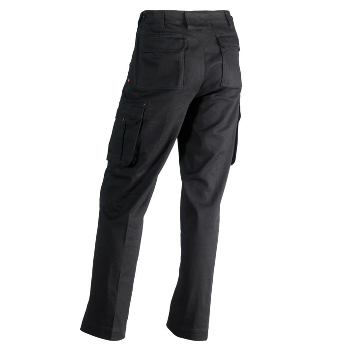 Pantalon à poches multiples Herock Odin noir, tour de taille 38", longueur de jambe 32", 1 paire