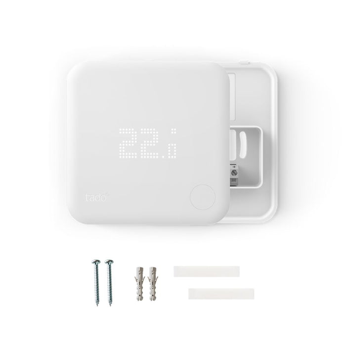 Tado, kit básico de termostato inteligente V3+ Smart con sistema de calefacción y cable