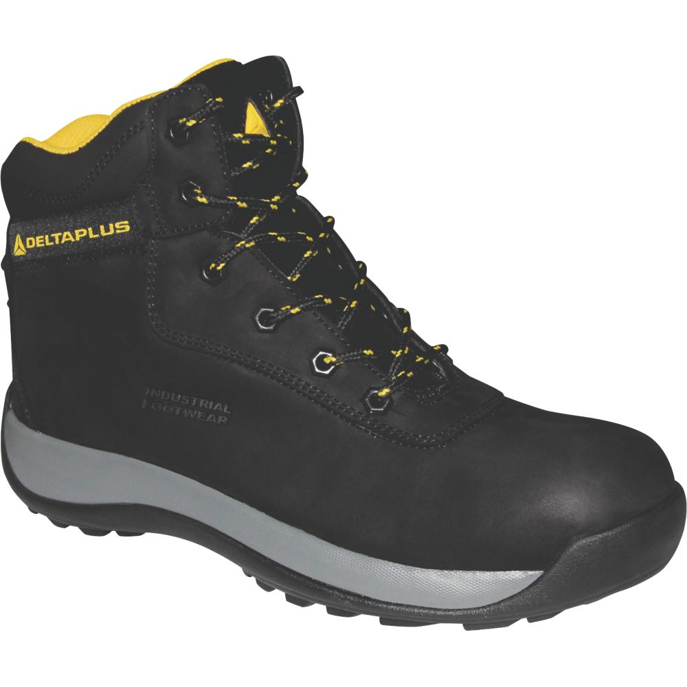 Delta Plus Saga, botas de seguridad sin metal, negro, talla 42
