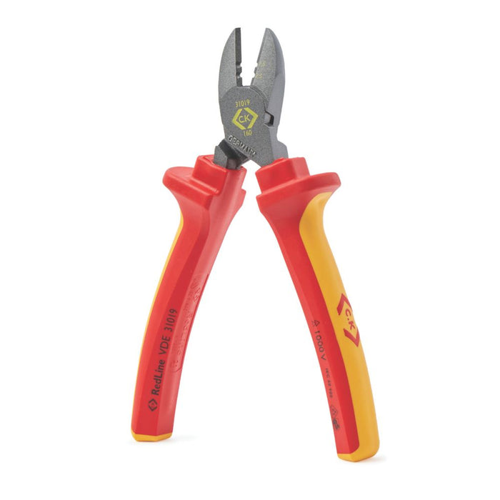 C.K VDE Redline Side Cutters With Notches 6" (160mm)