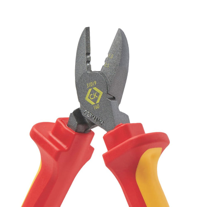 C.K VDE Redline Side Cutters With Notches 6" (160mm)