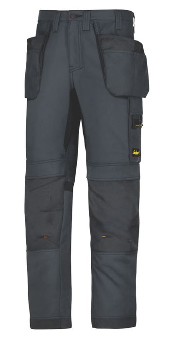 Pantalon de travail quotidien Snickers AllRoundWork gris acier tour de taille 38" longueur 32" 