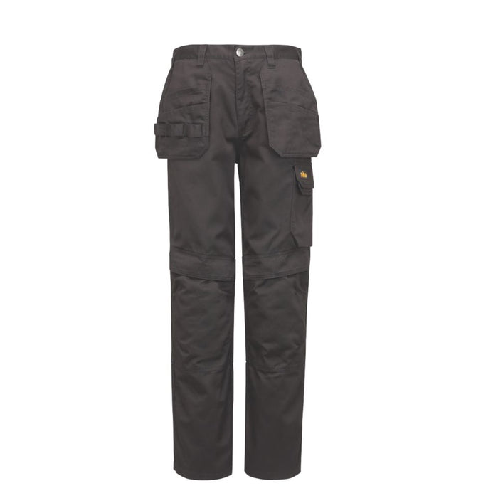 Spodnie z kieszeniami kaburowymi Site Sember czarne W36 L32
