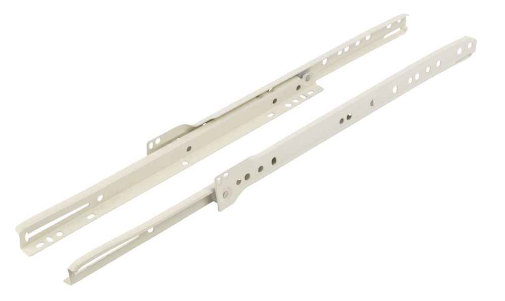 Run Through Drawer Bottom Smith & Locke Bottom Fix Drawer Runners 349mm 2 Pack — Screwfix EU