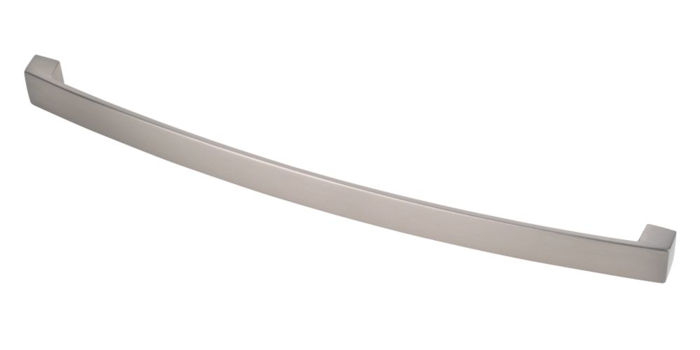 Hafele - Tirador de arco Melbury, acero inoxidable cepillado, 268 mm