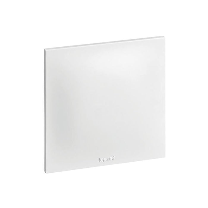 Legrand Neptune 1-Gang Recessed Blanking Plate Without Frame White 1 Pieces