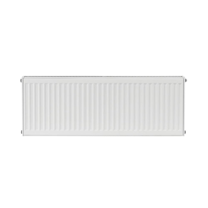 Radiateur eau chaude à double panneau plus Flomasta type 21 400 x 1000mm blanc