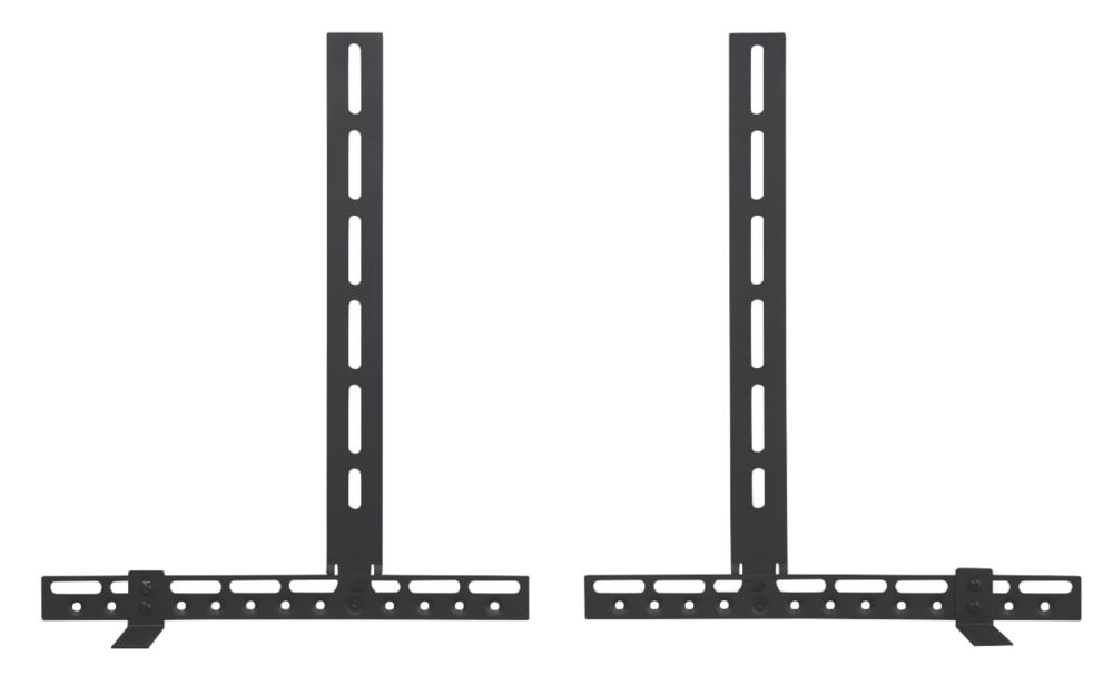 AVF - Soporte universal para barra de sonido, negro