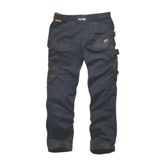 Pantalon de travail Pro Flex Plus Scruffs, noir, taille 44, longueur 86 cm