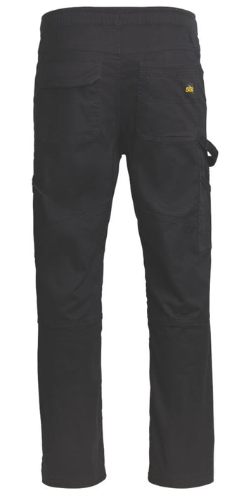 Site Tesem Multi-Pocket Work Trousers Black 34" W 32" L