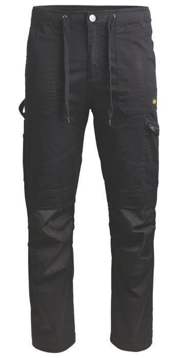 Site Tesem Multi-Pocket Work Trousers Black 34" W 32" L