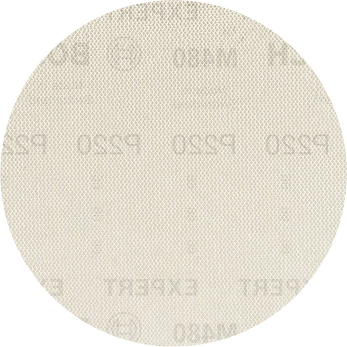 Bosch M480  Sanding Discs Punched 150mm 220 Grit 5 Pack