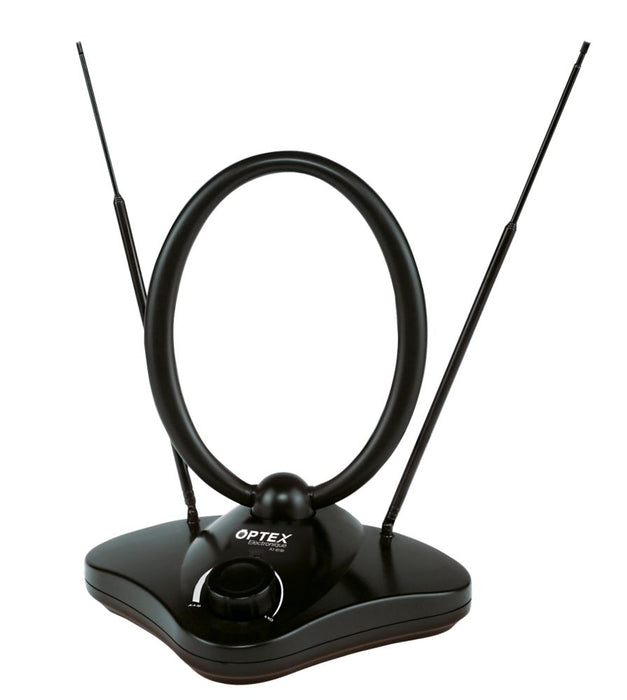 Optex - Antena amplificada DVB-T, omnidireccional, interior