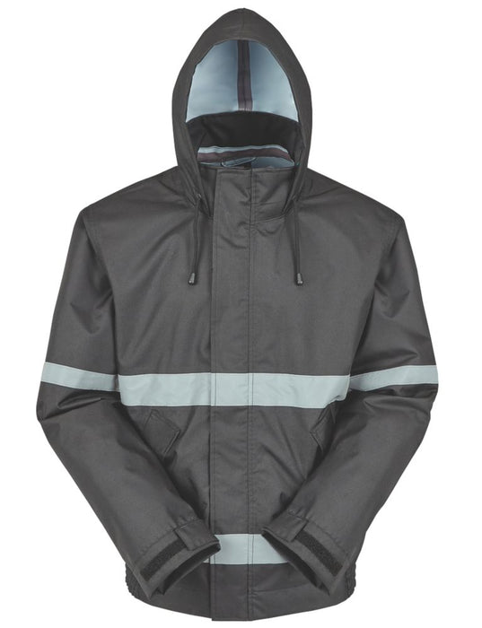 Site Cleworth, chaqueta, negro, talla XL (pecho 52")