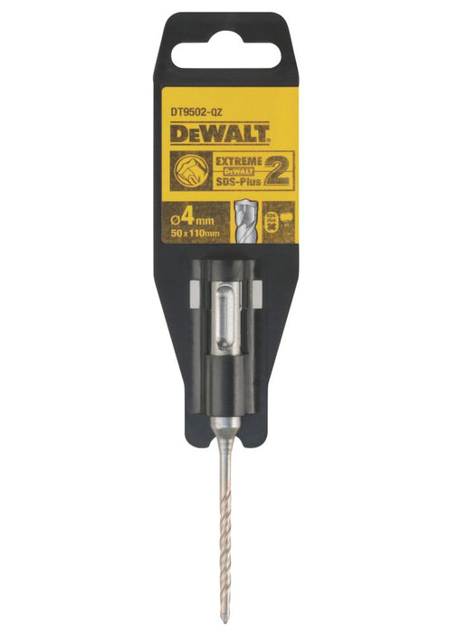 DeWalt, broca con vástago SDS Plus para mampostería Extreme DT9502-QZ de 4 x 110 mm