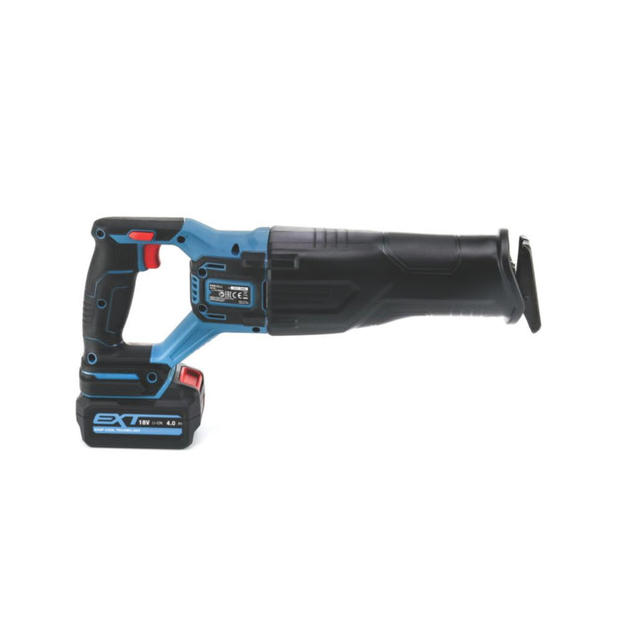 Erbauer ERS18-Li 18V 1 x 4.0Ah Li-Ion EXT Brushless Cordless Reciprocating Saw