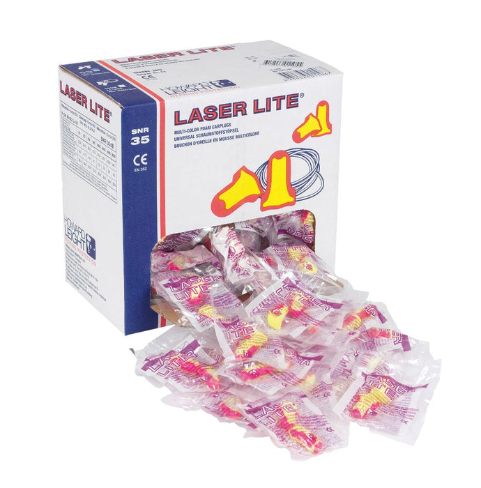 Howard Leight Laser Lite, tapones para los oídos, 35 dB, 200 pares