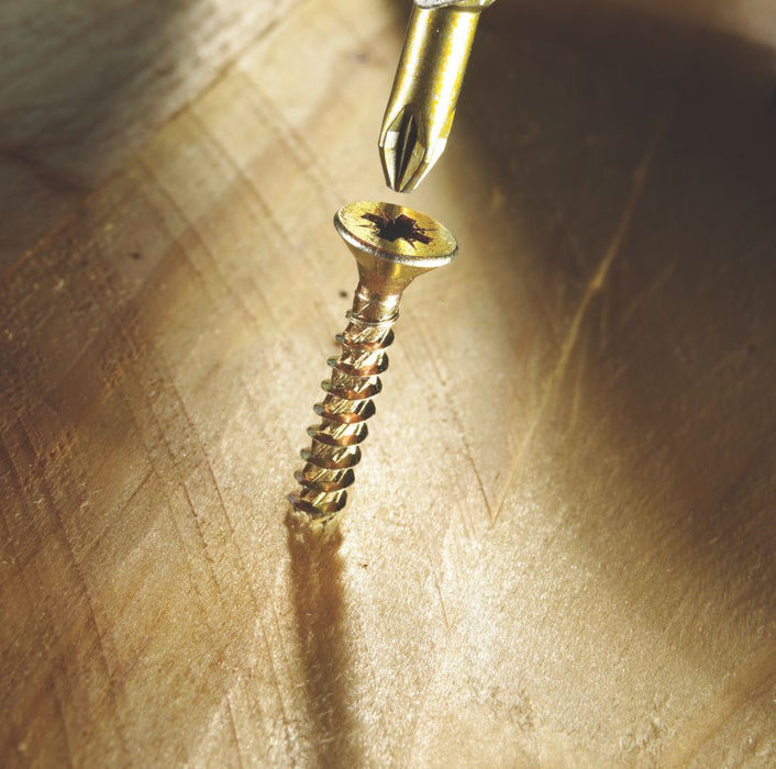 KLIMAS wood screws Torx chipboard screws Yellow - countersunk KLIMAS wood screws Torx chipboard screws Yellow - countersunk