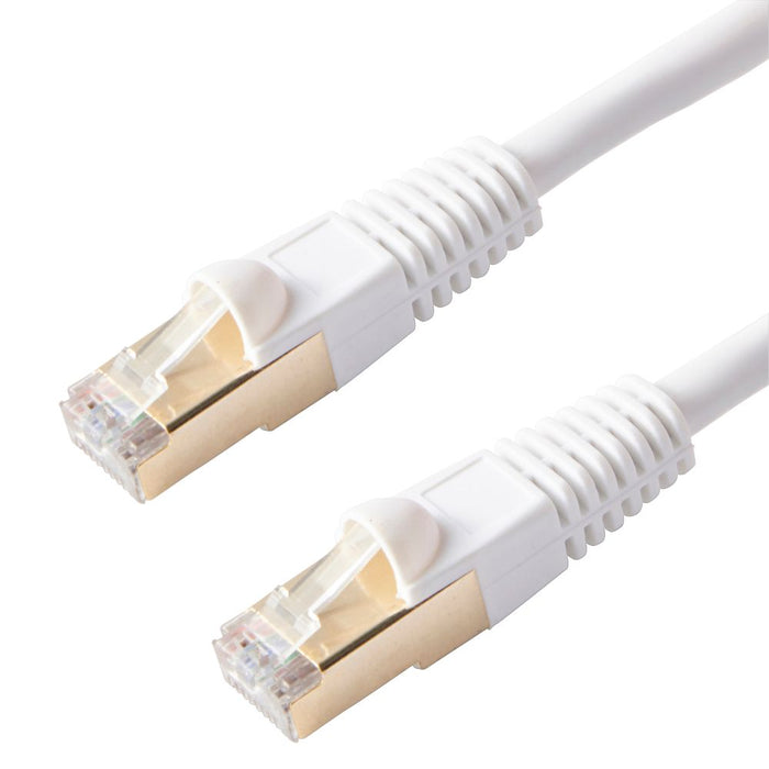 Kabel Ethernet RJ45 kat. 6 biały nieekranowany 5 m