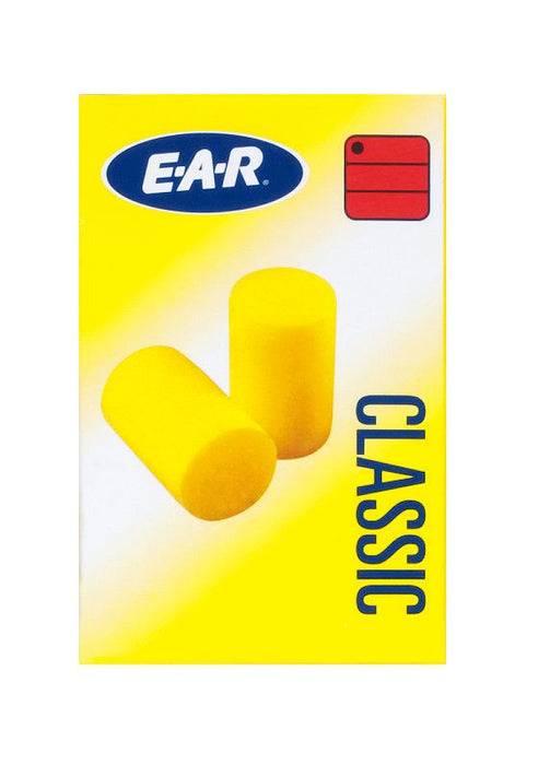 3M EAR Classic, tapones para los oídos de espuma desechables, 28 dB, 5 pares