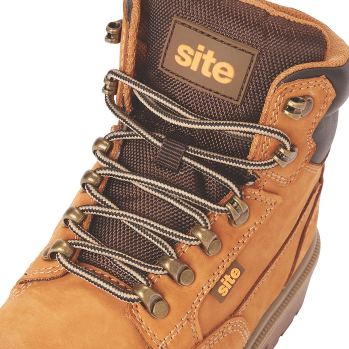 Site Skarn  Ladies Safety Boots Honey Size 6