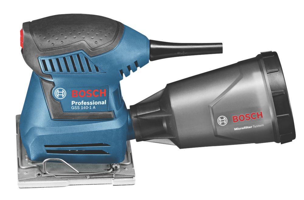 Bosch - Lijadora excéntrica eléctrica GSS 140-1 A de 230 V