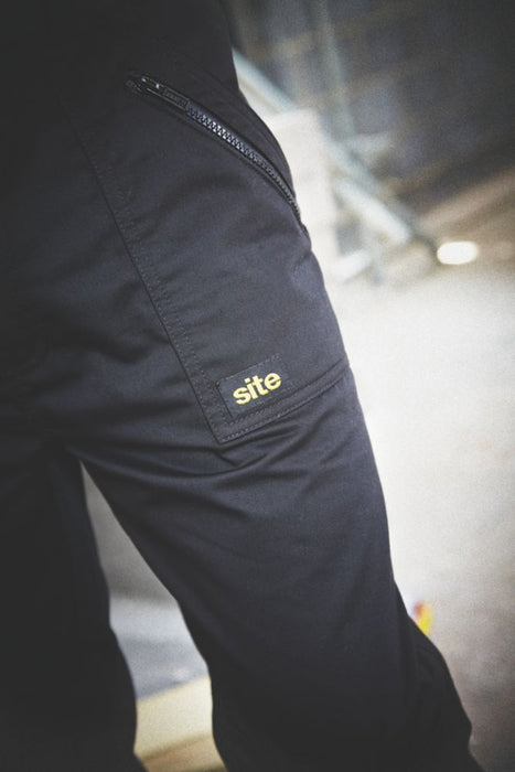 Site Beagle Trousers Black, Size 44, Length 86 cm