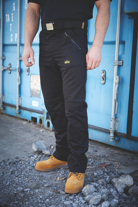 Site Beagle Trousers Black, Size 44, Length 86 cm