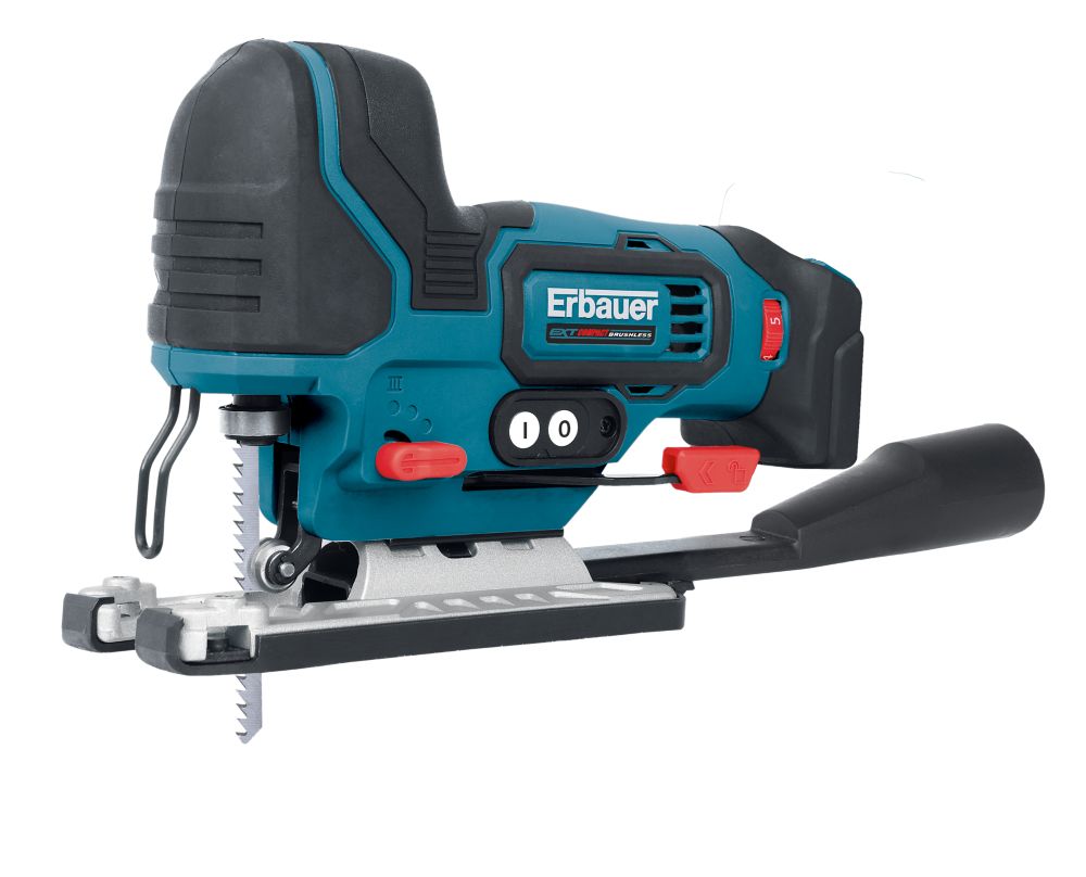 Erbauer EJS12 Li 12V Li Ion EXT Brushless Cordless Jigsaw Bare Screwfix EU