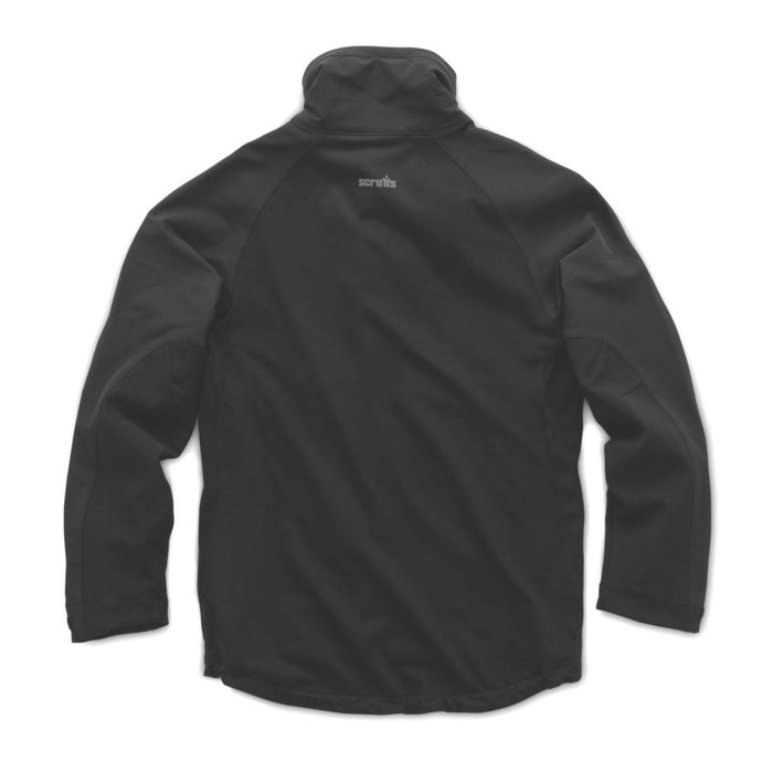 Scruffs Trade Flex, chaqueta de trabajo, negro, talla L (pecho 44")