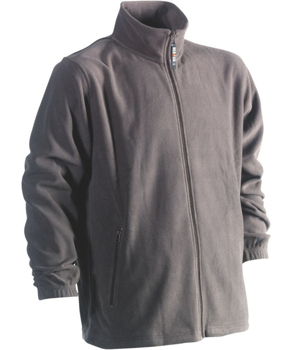 Herock Darius, chaqueta de tejido polar, gris, talla M (pecho 44")