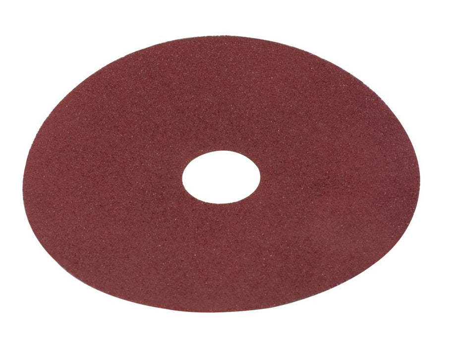 Pack de 10 discos de fibra de grano 80 de 115 x 22,3 mm