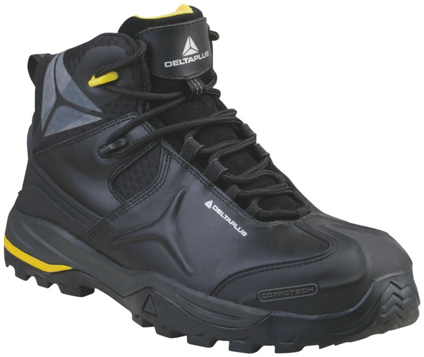 Buty robocze bezpieczne bez elementów metalowych Delta Plus TW402 czarne rozmiar 11 (45)