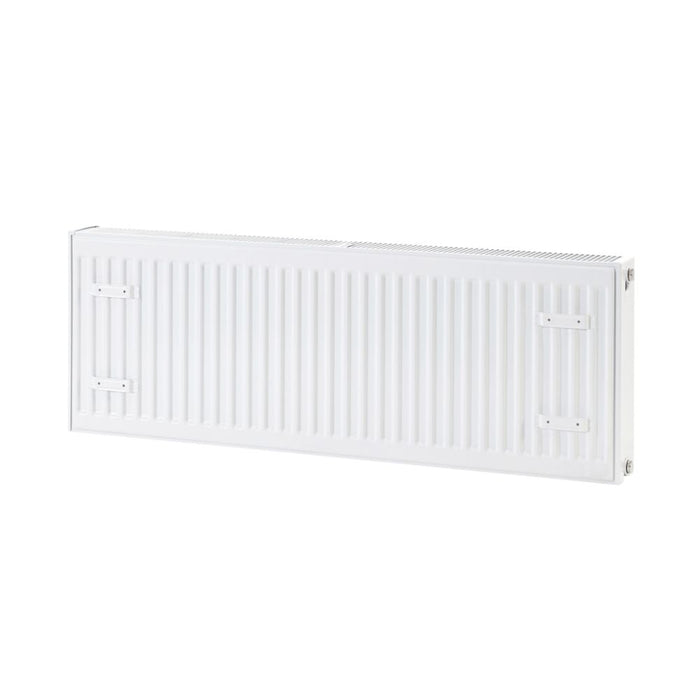 Radiador Flomasta con panel y convector dobles, 400 x 1200 mm, tipo 22, blanco, 4987 BTU