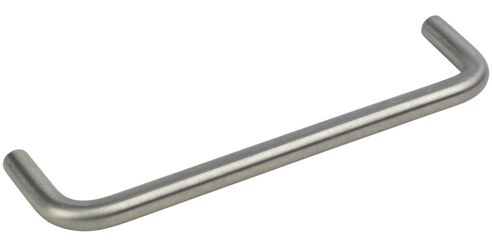 Smith & Locke  D Pull Handle Brushed Stainless Steel 128mm