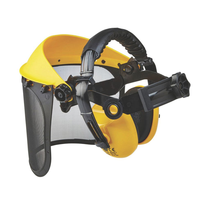 Site  Browguard with Ear Defenders Yellow