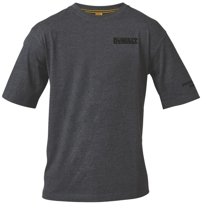 T-shirt z krótkim rękawem DeWalt Typhoon czarno-szary XL obwód klatki piersiowej 115–120 cm