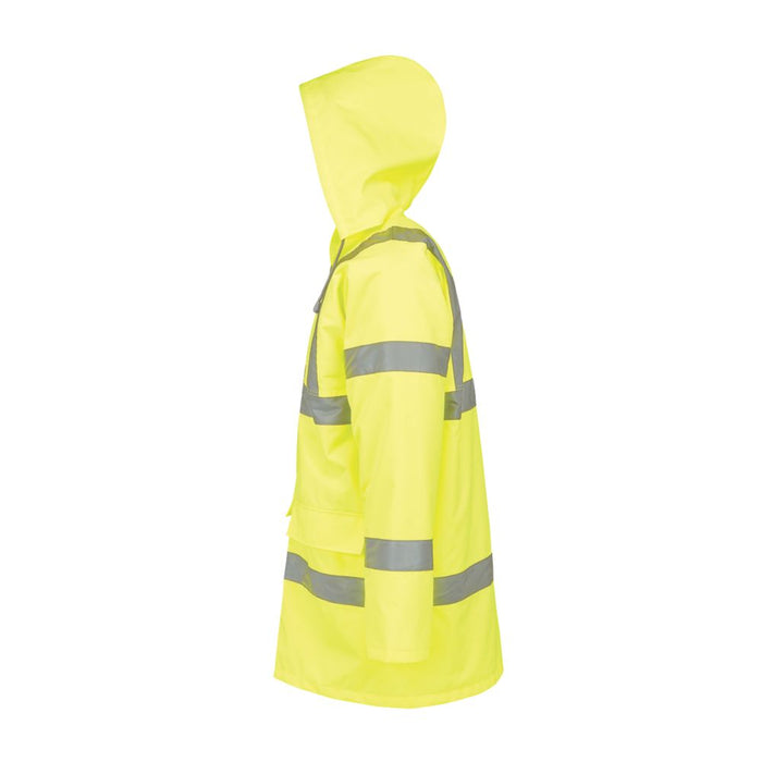 Kurtka ostrzegawcza drogowa Site Shackley żółta XL obwód klatki piersiowej 146 cm