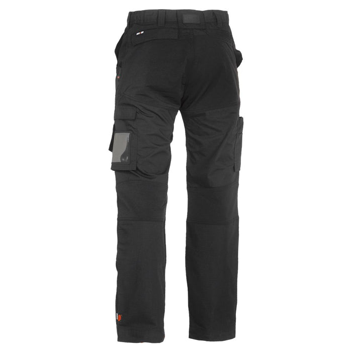 Spodnie z wieloma kieszeniami Herock Hector czarne W30 L32