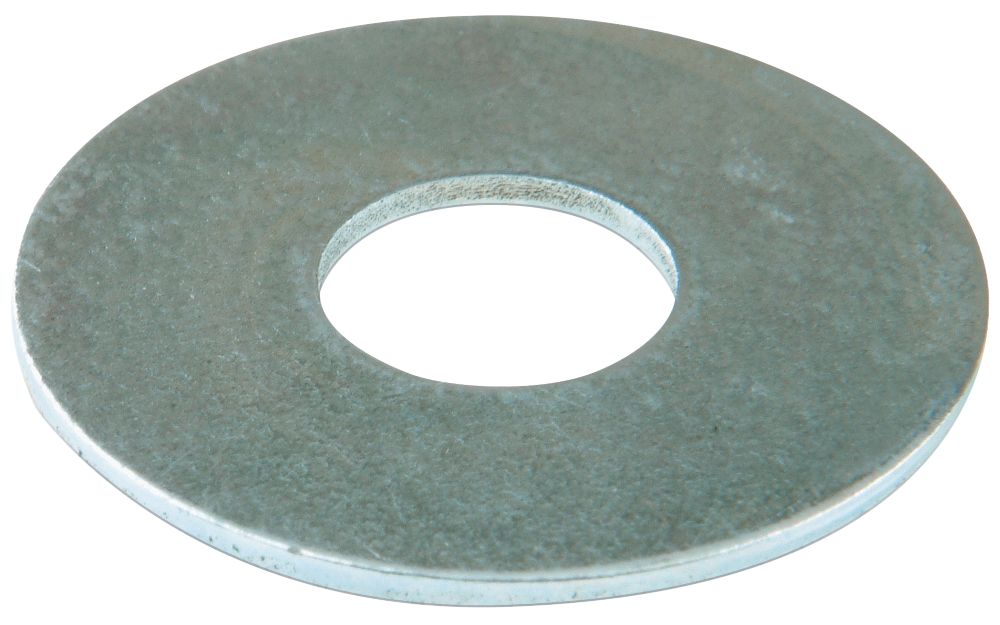 100 rondelles plates larges en acier Easyfix M10 x 2,5mm