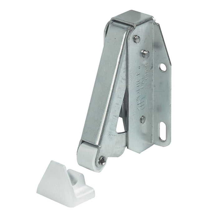 Example Spring Catches Hafele Spring Catches Bright Steel 95mm x 145mm 2 Pack — Screwfix EU