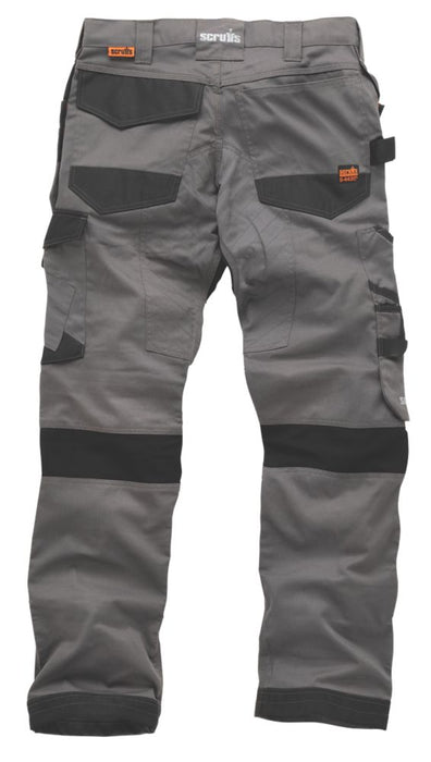 Pantalon de travail Trade Holster Scruffs, graphite, taille 48, longueur 84 cm